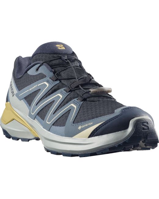 Salomon Blue Examotion Gtx Trail Running Shoe for men