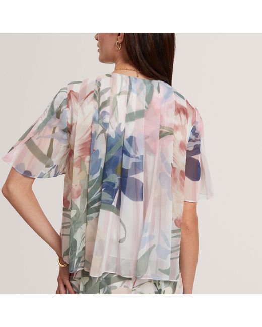 Ted Baker Pink Short Sleeve Blouse