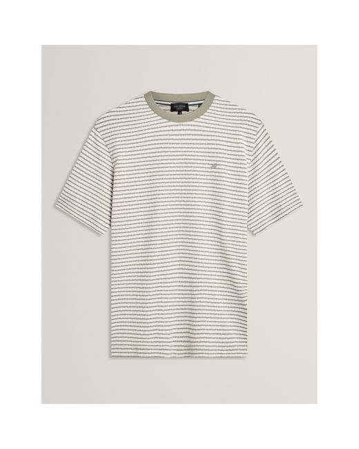 Ted Baker White Oversized T-Shirt for men