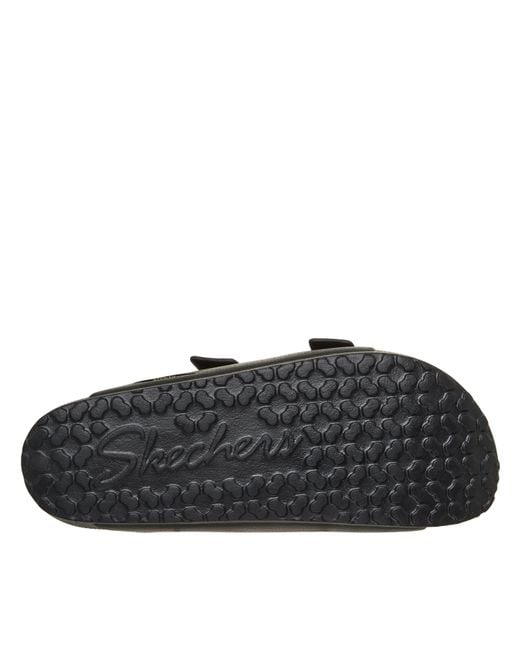 Skechers Black Flat Sandals