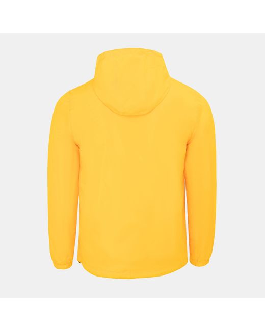 Donnay Yellow Lightweight Waterproof Windbreaker for men