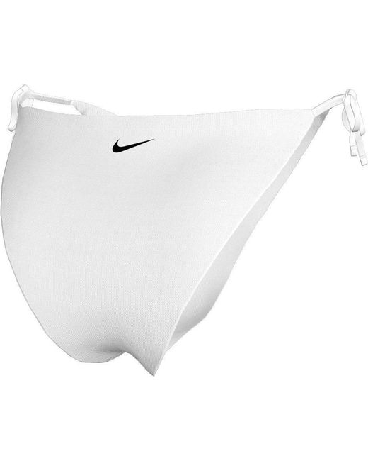 Nike White Tri Bikini B