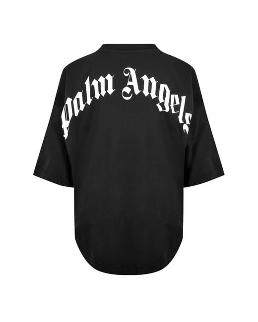 Palm Angels Black Back Logo T-Shirt