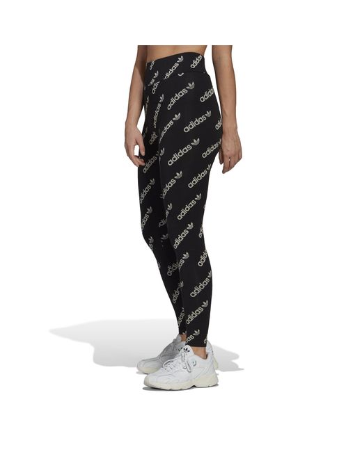 Adidas Originals Black Performance Tights