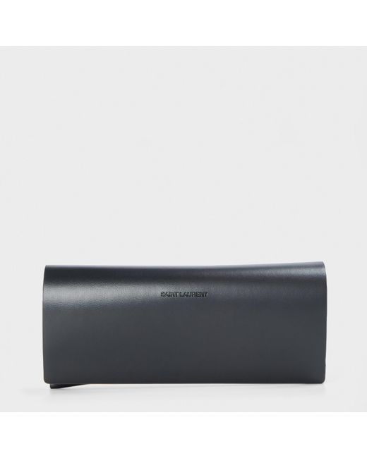 Saint Laurent Gray Sl 843 Aviator Sunglasses for men