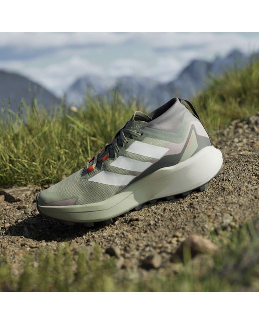 Adidas Gray Terrex Agravic Gtx Trail Running Shoes