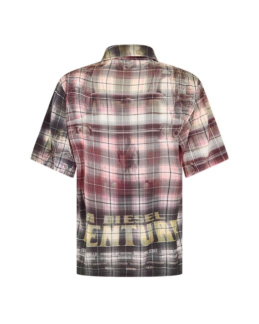 DIESEL Black Tilbrg Camica T-Shirt for men