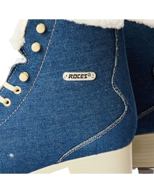 Roces Blue Eco Fur Ice Sk Ld61