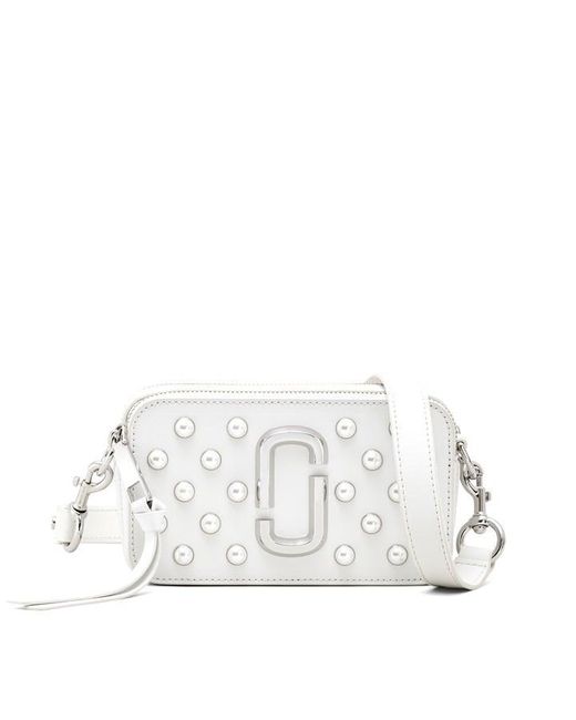 Marc Jacobs White Marc Pearl Snapshot Ld42