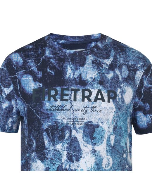 Firetrap Blue Sub T Shirt for men