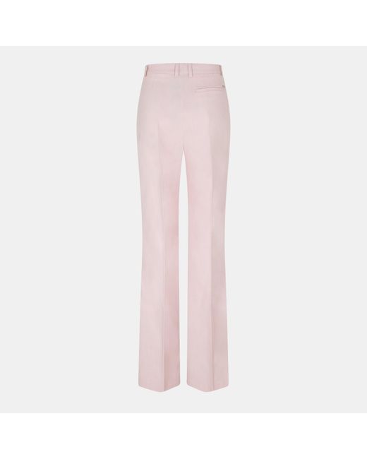 Boss Pink Terela Straight Leg Trousers