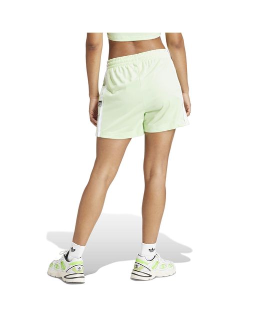 Adidas Originals Green Adibreak Woven Tracksuit Shorts