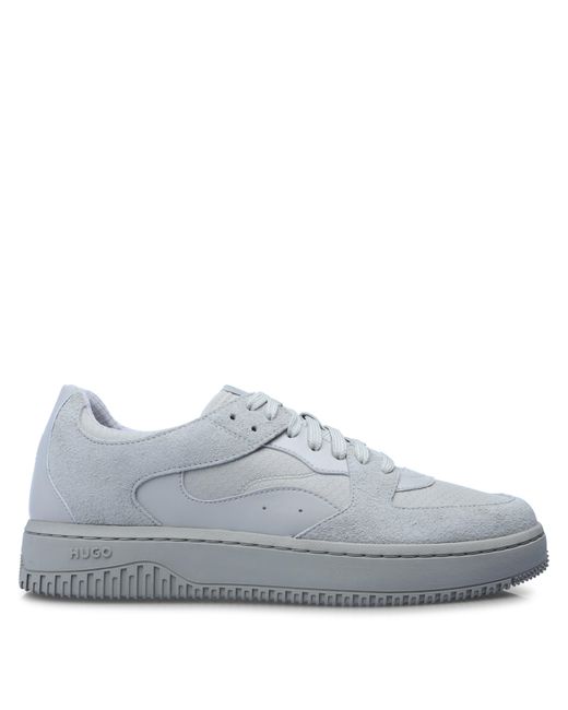 HUGO White Low-Top Trainers for men