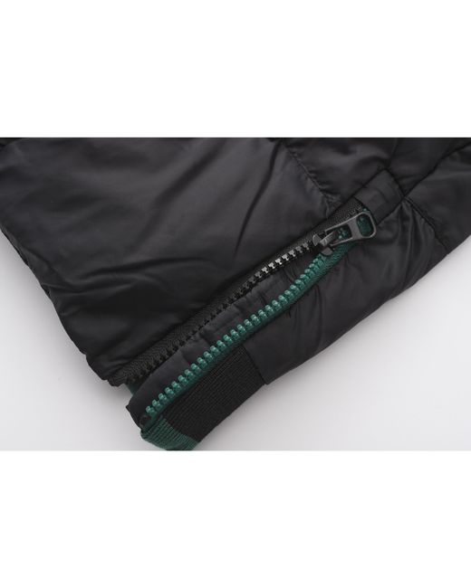 Firetrap Black Short Duck Down Funnel Neck Long Sleeve Down Jacket