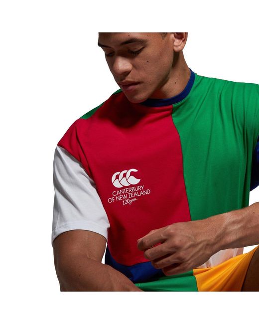 Canterbury Green Castore Harlequins Short Sleeve T-Shirt 2023 2024 for men