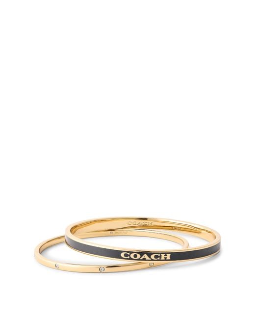 COACH Natural Duo Bangle Set