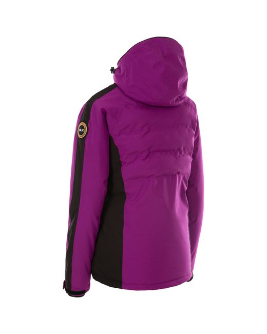 DLX Purple Gabriella Waterproof And Breathable Tailored Fit Ski Jacket
