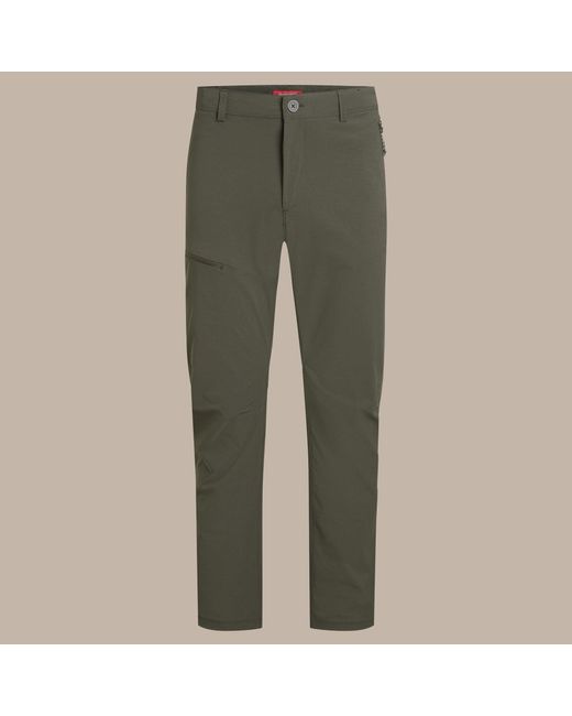 Craghoppers Blue Nosilife Pro Iii Insect-Repellent Travel Trousers for men