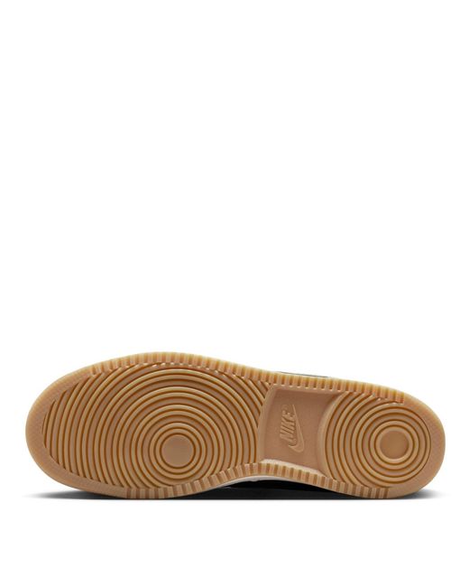 Nike Green Court Vision Low Trainers for men