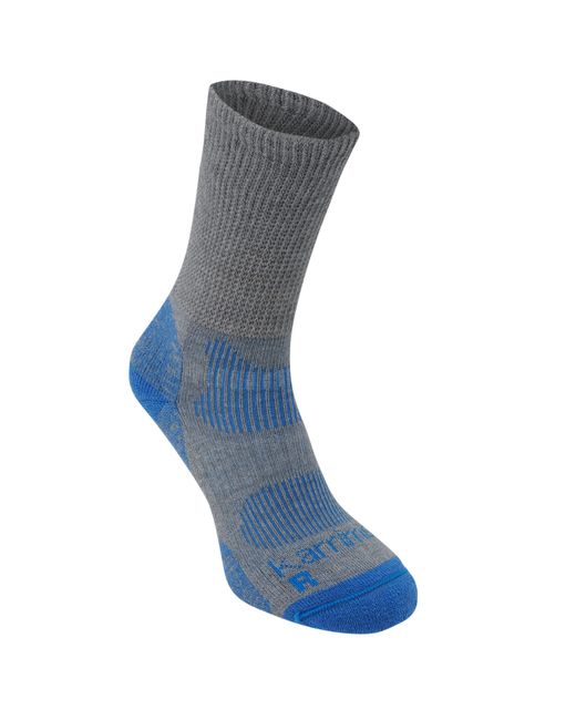 Karrimor Blue Merino Fibre Lightweight Walking Socks Ladies