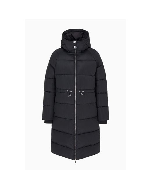 ARMANI EXCHANGE Black Insulated Short Puffer Jacket