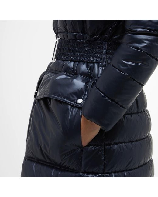 Barbour Blue B.Li Quilt Jacket