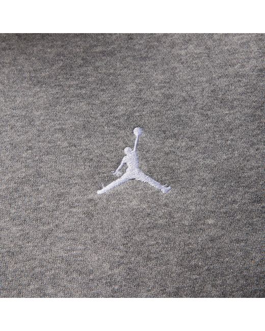 Nike Gray Essential Fleece Pullover Hoodie for men