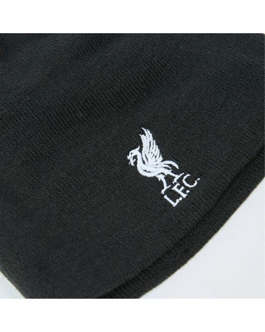 Team Black Liverpool Beanie Adults for men