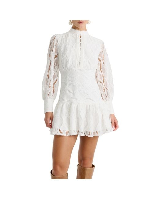 Bardot White Bd Remy Dress Ld64