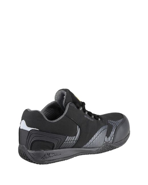 Amblers Safety Black Fs29C Waterproof Metal Free Non Leather Safety Tra for men