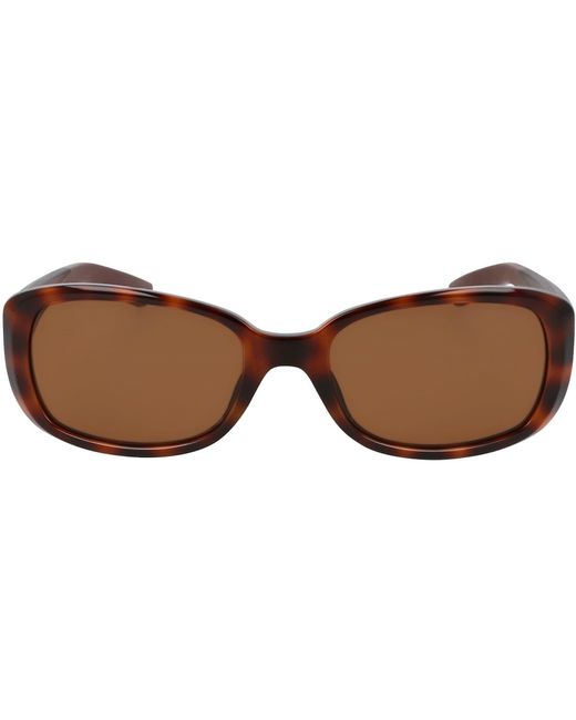 Nike Brown Epic Breeze Oval Sunglasses