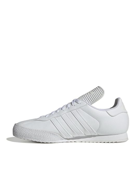 Adidas White Samba Super Trainers for men