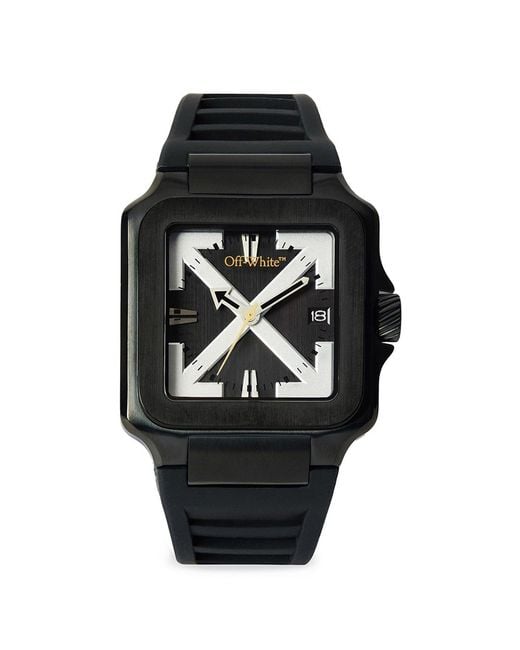 Off-White c/o Virgil Abloh Black Proto Layer Watch for men