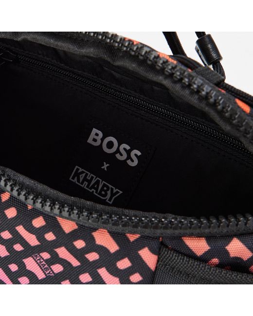 Boss Black All Over Bum Bags for men
