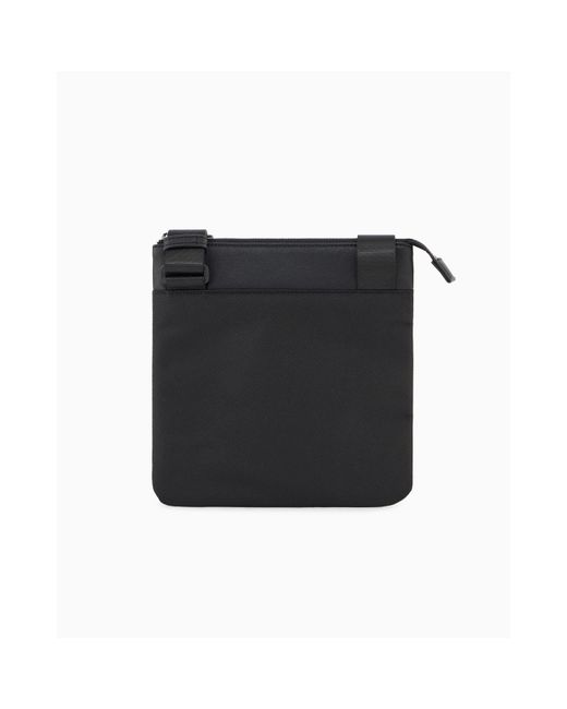 ARMANI EXCHANGE Black Cross Body Bag for men