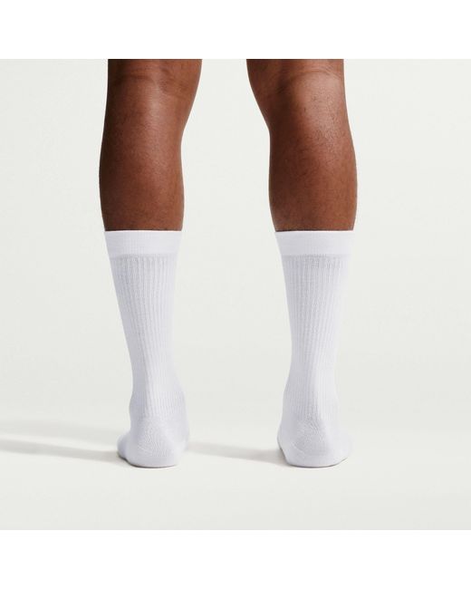 Nike White Crew Socks for men