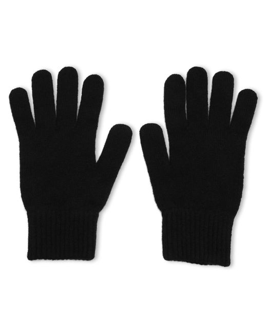 Belstaff Black Dock Knitted Gloves