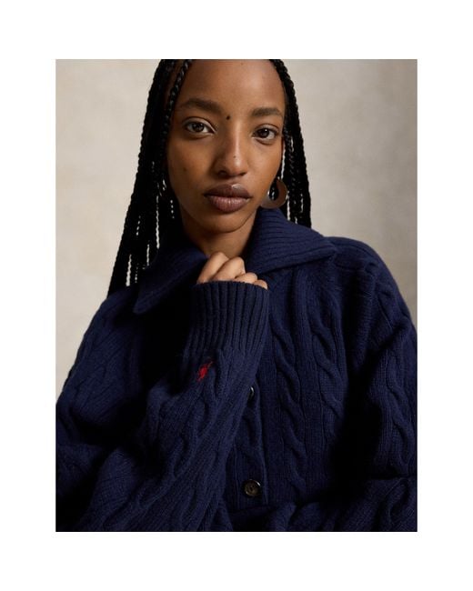 Polo Ralph Lauren Blue Sweater Cardigan
