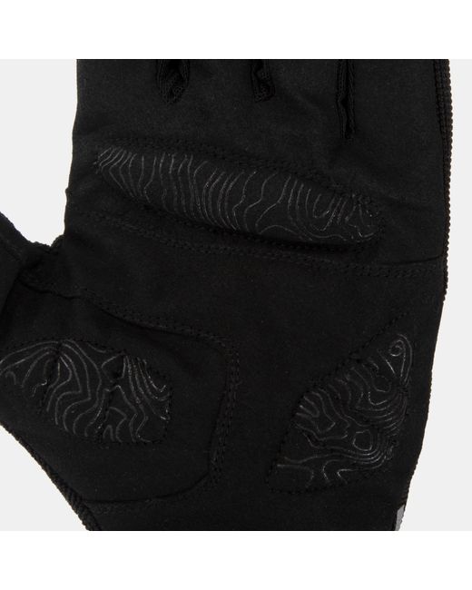 Pinnacle Black Mountain Bike Touchscreen Padded Cycling Gloves for men