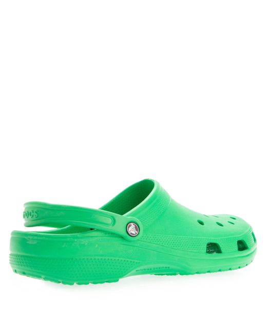 CROCSTM Green Classic Cloggs for men