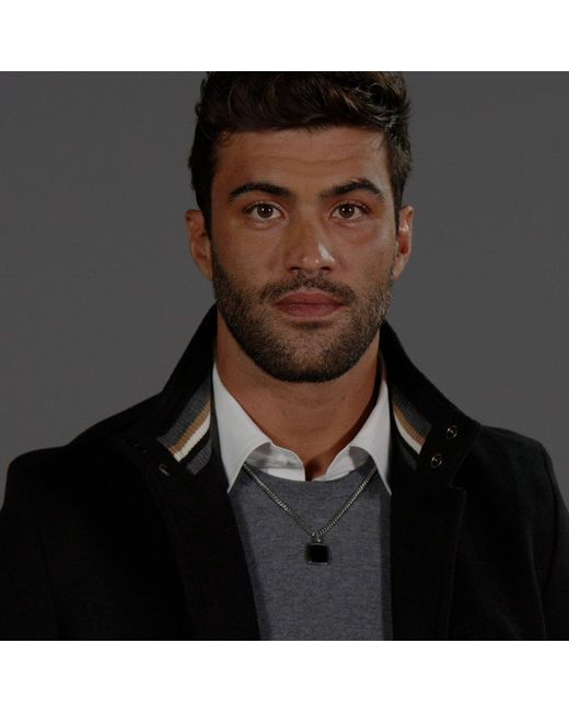 Boss Metallic Odell Pendant Necklace for men