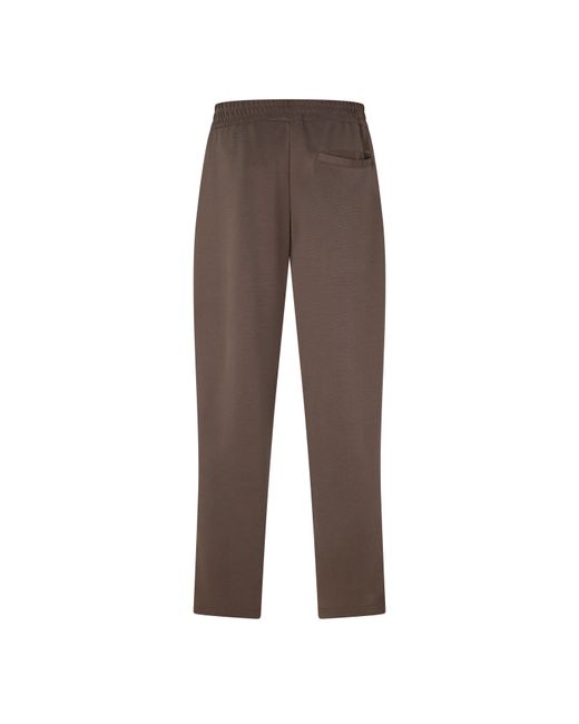 Guess Brown Sonny Straight Leg Trousers for men