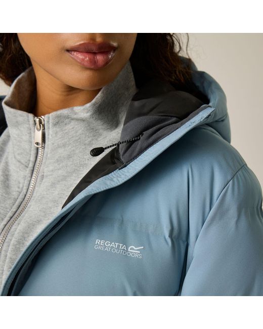 Regatta Blue Altoro Thermal Longline Jacket