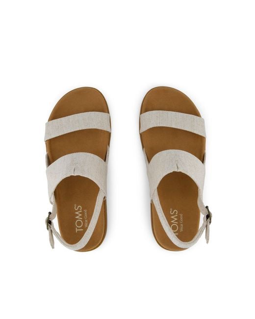 TOMS White Marin Sandal
