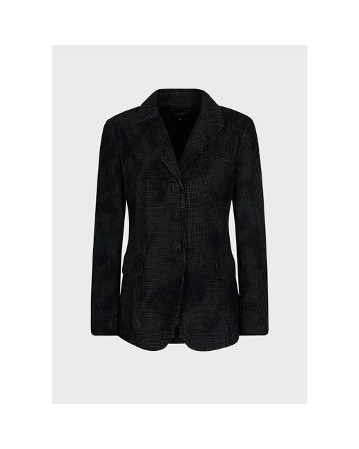 Emporio Armani Black Ch Fbrc Jkt