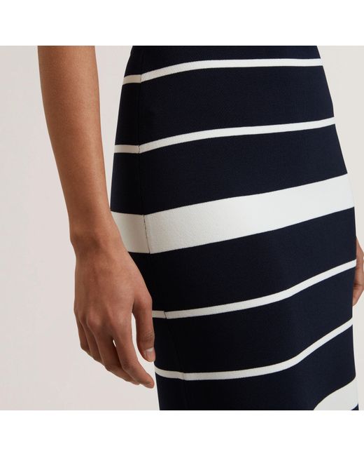 Ted Baker Blue Ted Knit Co-Ord Skirt