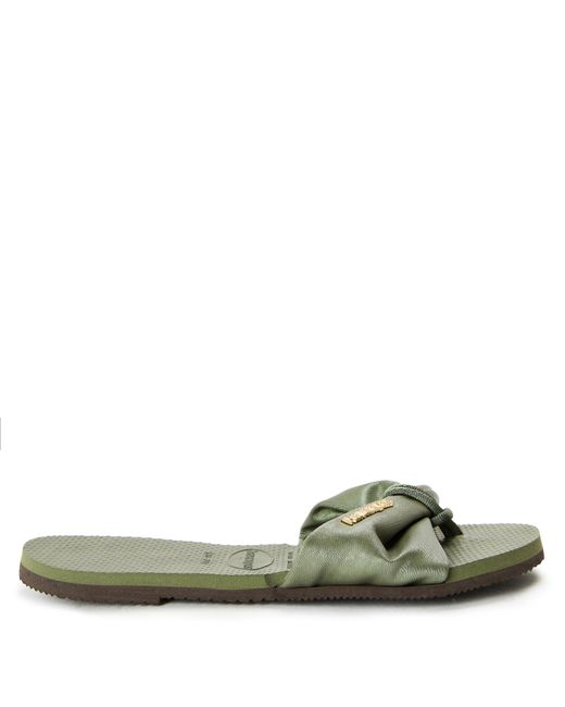 Havaianas Green Hav. You St Tropez Classic Flip Flops