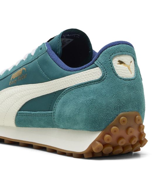 PUMA Blue Easy Rider Vintage Low-Top Trainers for men