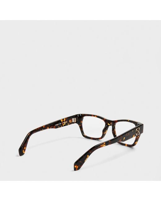 Off-White c/o Virgil Abloh Brown Reading Glasses
