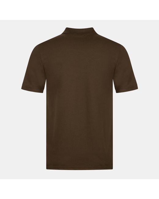 Lyle & Scott Green Basic Short Sleeve Polo Shirt for men
